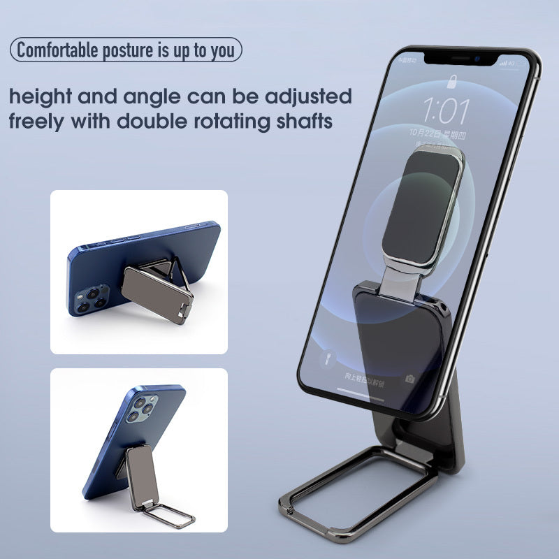 Foldable Mobile Phone Holder Ring Buckle Retractable Desktop CellPhone Stand Car Magnetic Bracket Office Accessories - Voltora Hub