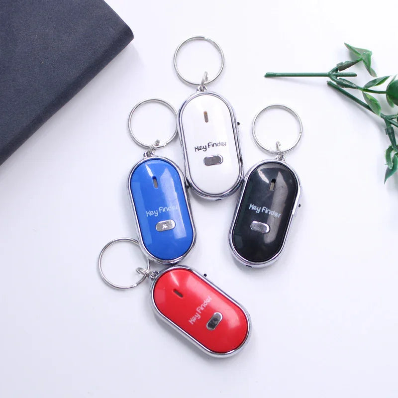 New LED whistle control induction key ring Elderly key finder Multi-function key anti-lost device - Voltora Hub