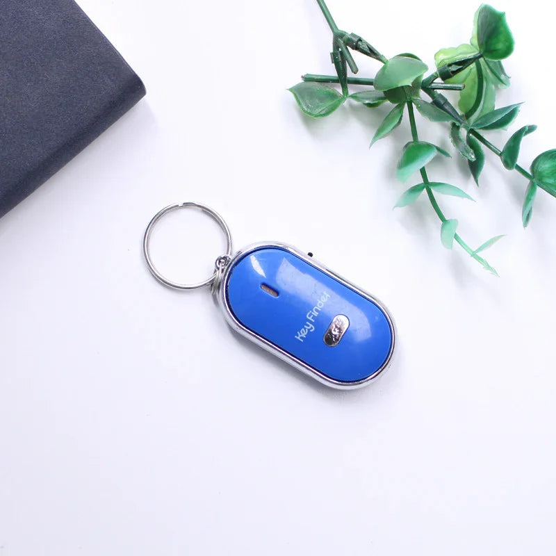 New LED whistle control induction key ring Elderly key finder Multi-function key anti-lost device - Voltora Hub