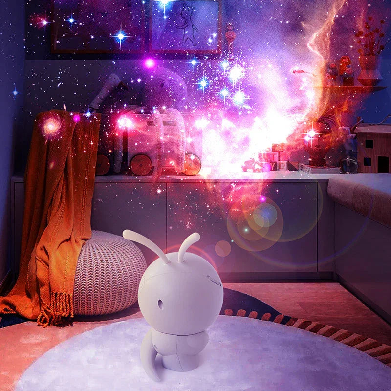 Rechargeable Galaxy Projector Lights 6in1 LED Planetarium Starry Sky Night Lights Rotating Constellation Projector Lamp Decor - Voltora Hub