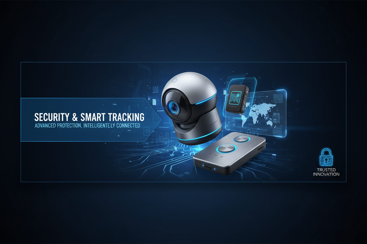 SECURITY & SMART TRACKING - Voltora Hub