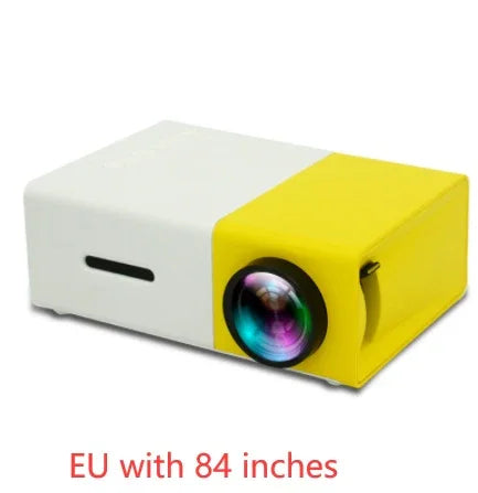 Portable Projector 3D Hd Led Home Theater Cinema HDMI-compatible Usb Audio Projector Yg300 Mini Projector - Voltora Hub