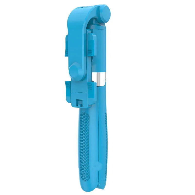 Compatible with Apple, Tripod Selfie Stick Mobile Universal Live Triangle Bracket One Bluetooth Selfie Artifact - Voltora Hub