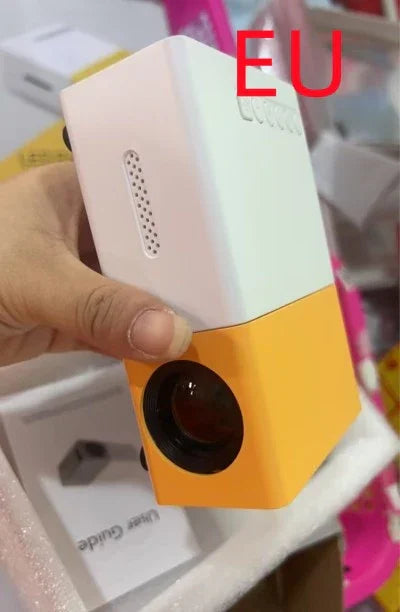 Portable Projector 3D Hd Led Home Theater Cinema HDMI-compatible Usb Audio Projector Yg300 Mini Projector - Voltora Hub