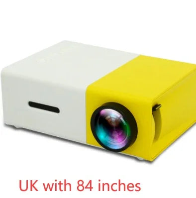 Portable Projector 3D Hd Led Home Theater Cinema HDMI-compatible Usb Audio Projector Yg300 Mini Projector - Voltora Hub