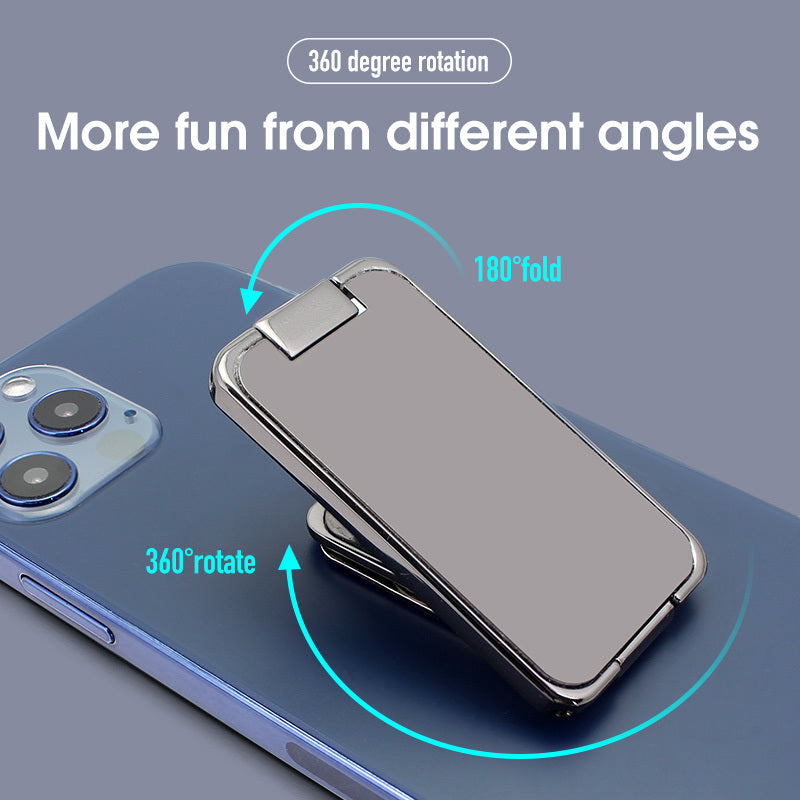 Foldable Mobile Phone Holder Ring Buckle Retractable Desktop CellPhone Stand Car Magnetic Bracket Office Accessories - Voltora Hub