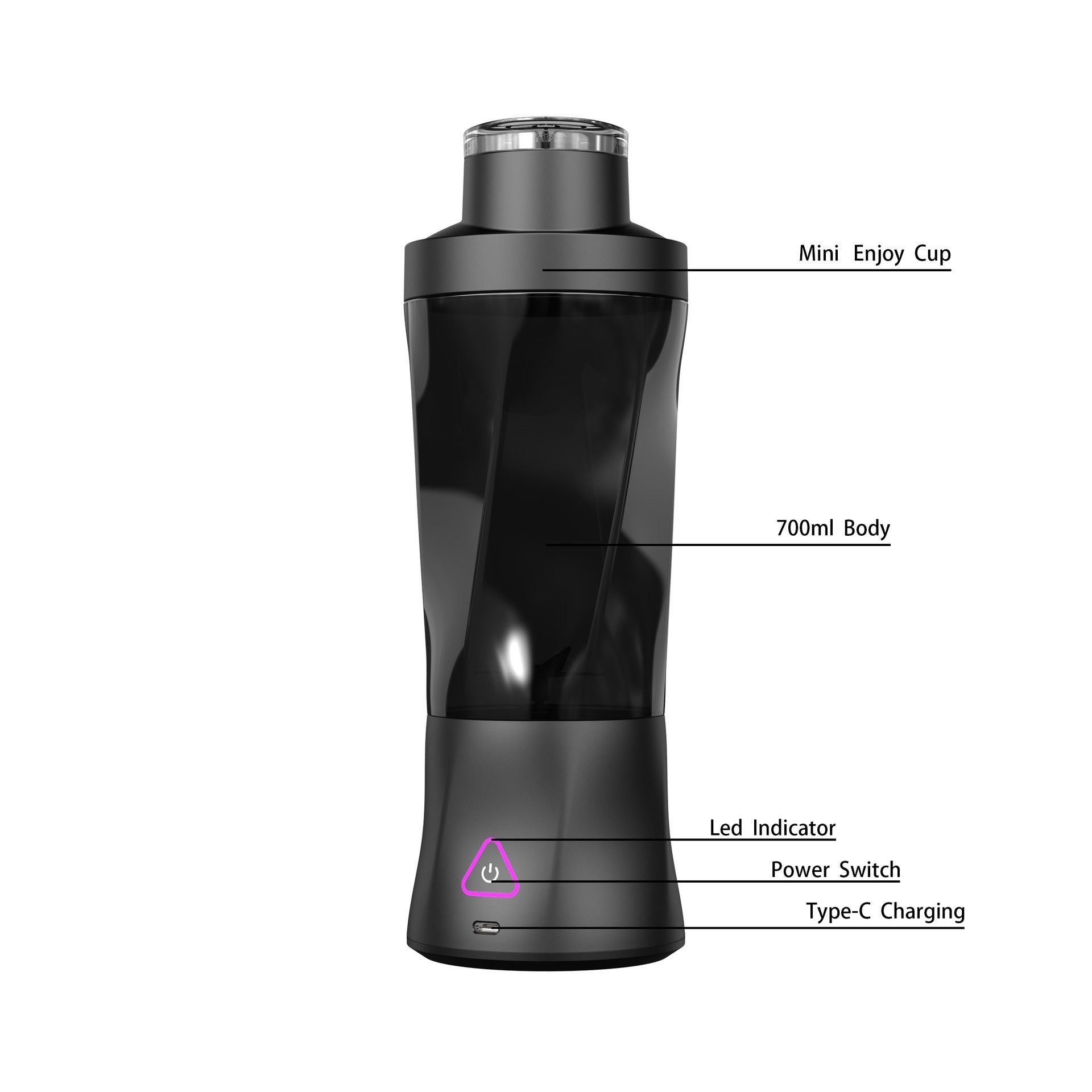 Portable Electric Juicer Multifunctional Blending Cup Kitchen Gadgets - Voltora Hub