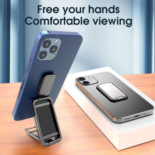 Foldable Mobile Phone Holder Ring Buckle Retractable Desktop CellPhone Stand Car Magnetic Bracket Office Accessories - Voltora Hub