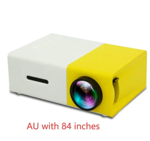 Portable Projector 3D Hd Led Home Theater Cinema HDMI-compatible Usb Audio Projector Yg300 Mini Projector - Voltora Hub