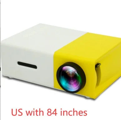 Portable Projector 3D Hd Led Home Theater Cinema HDMI-compatible Usb Audio Projector Yg300 Mini Projector - Voltora Hub