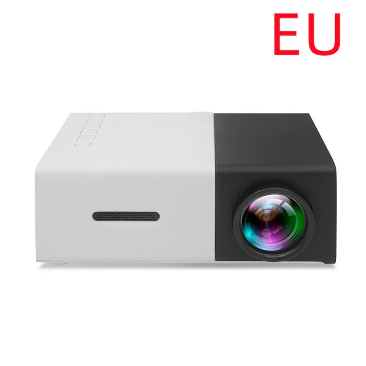 Portable Projector 3D Hd Led Home Theater Cinema HDMI-compatible Usb Audio Projector Yg300 Mini Projector - Voltora Hub