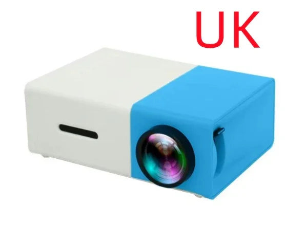 Portable Projector 3D Hd Led Home Theater Cinema HDMI-compatible Usb Audio Projector Yg300 Mini Projector - Voltora Hub